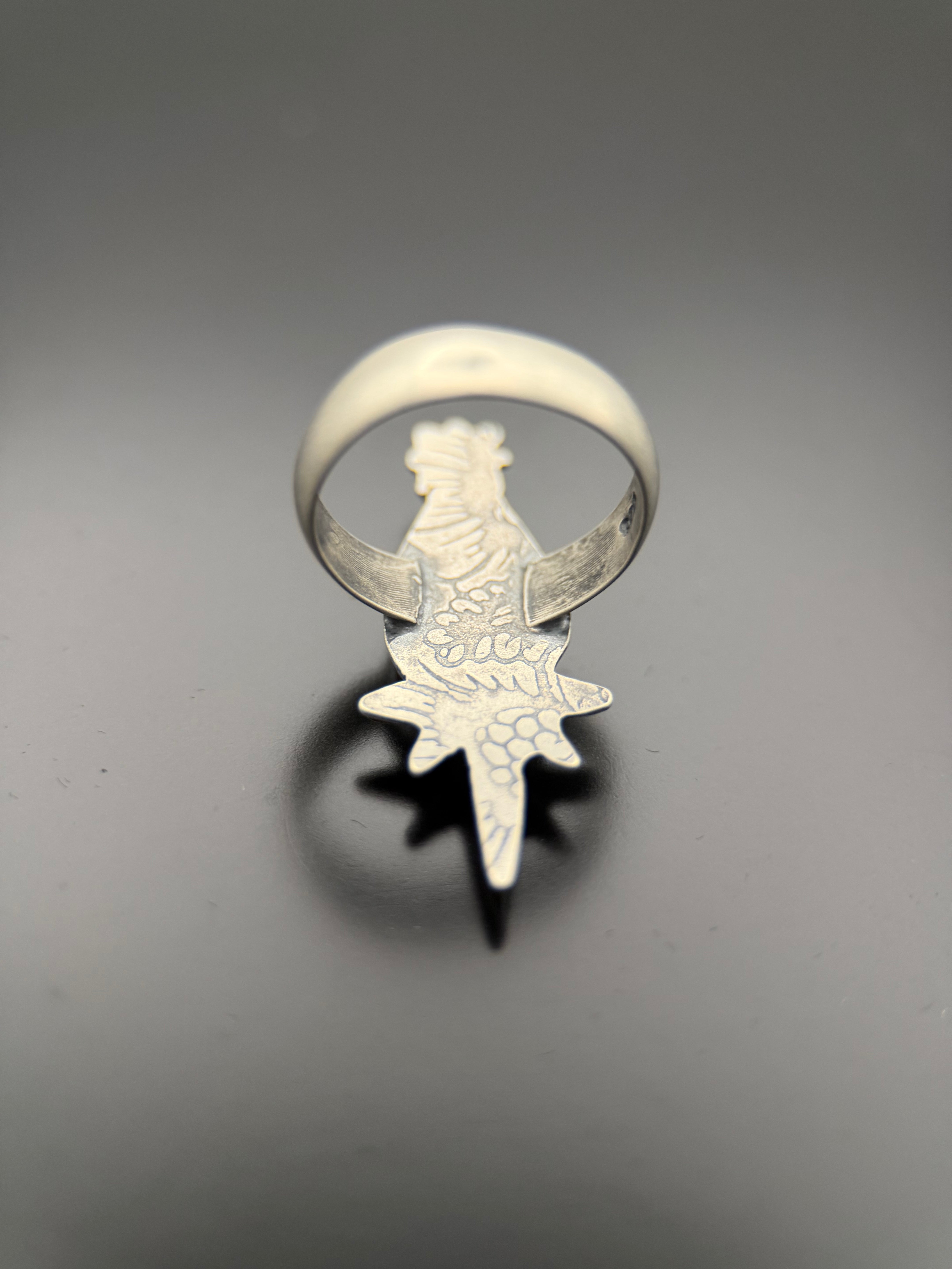 Golden Hills/Kazakhstan Turquoise Star Ring