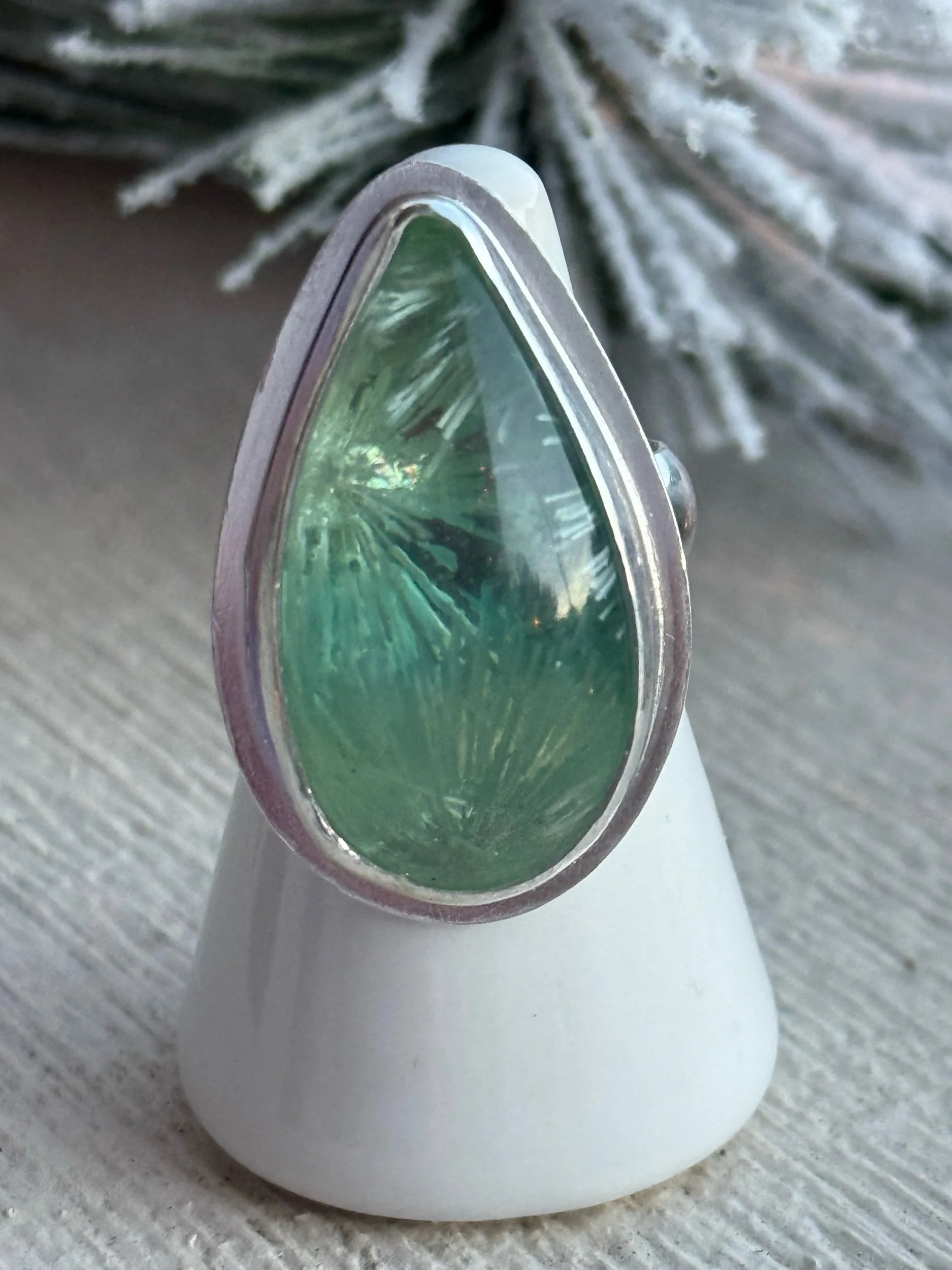 Aqua Bridewell Stone Ring