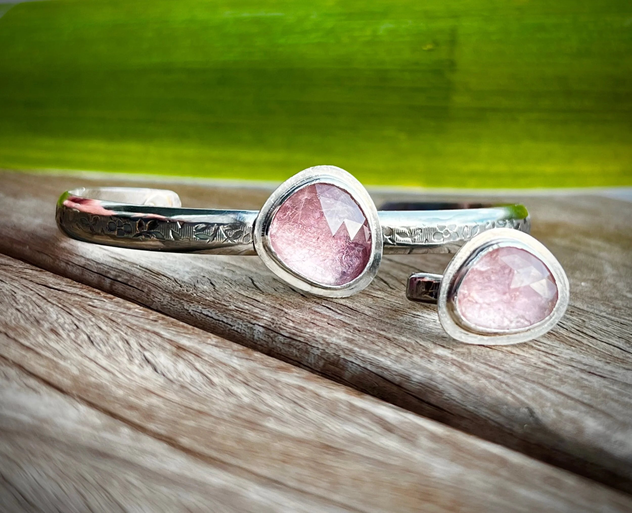 Petal Pink Tourmaline Ring