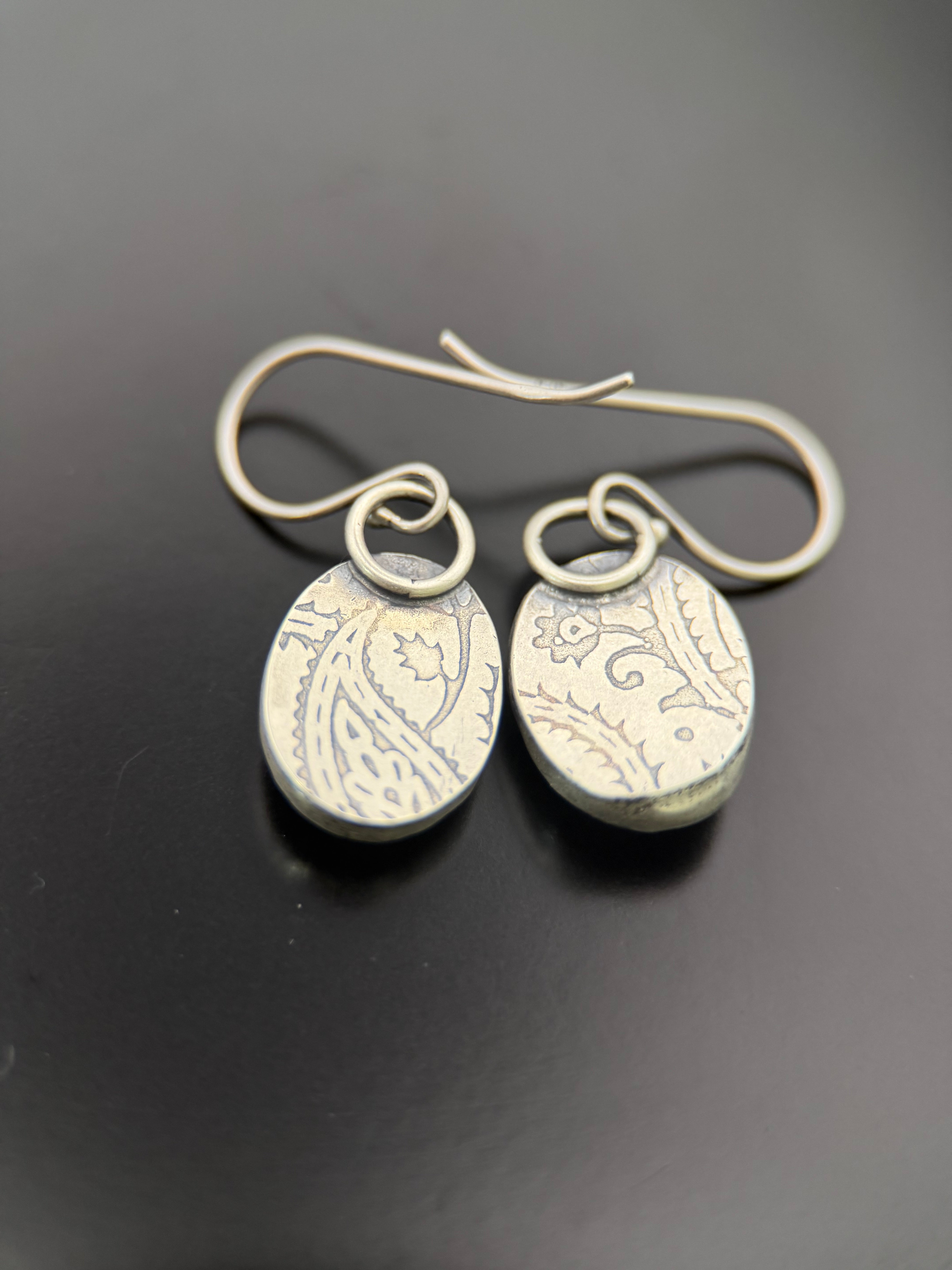 Rosecut Pink Tourmaline Drop Earrings
