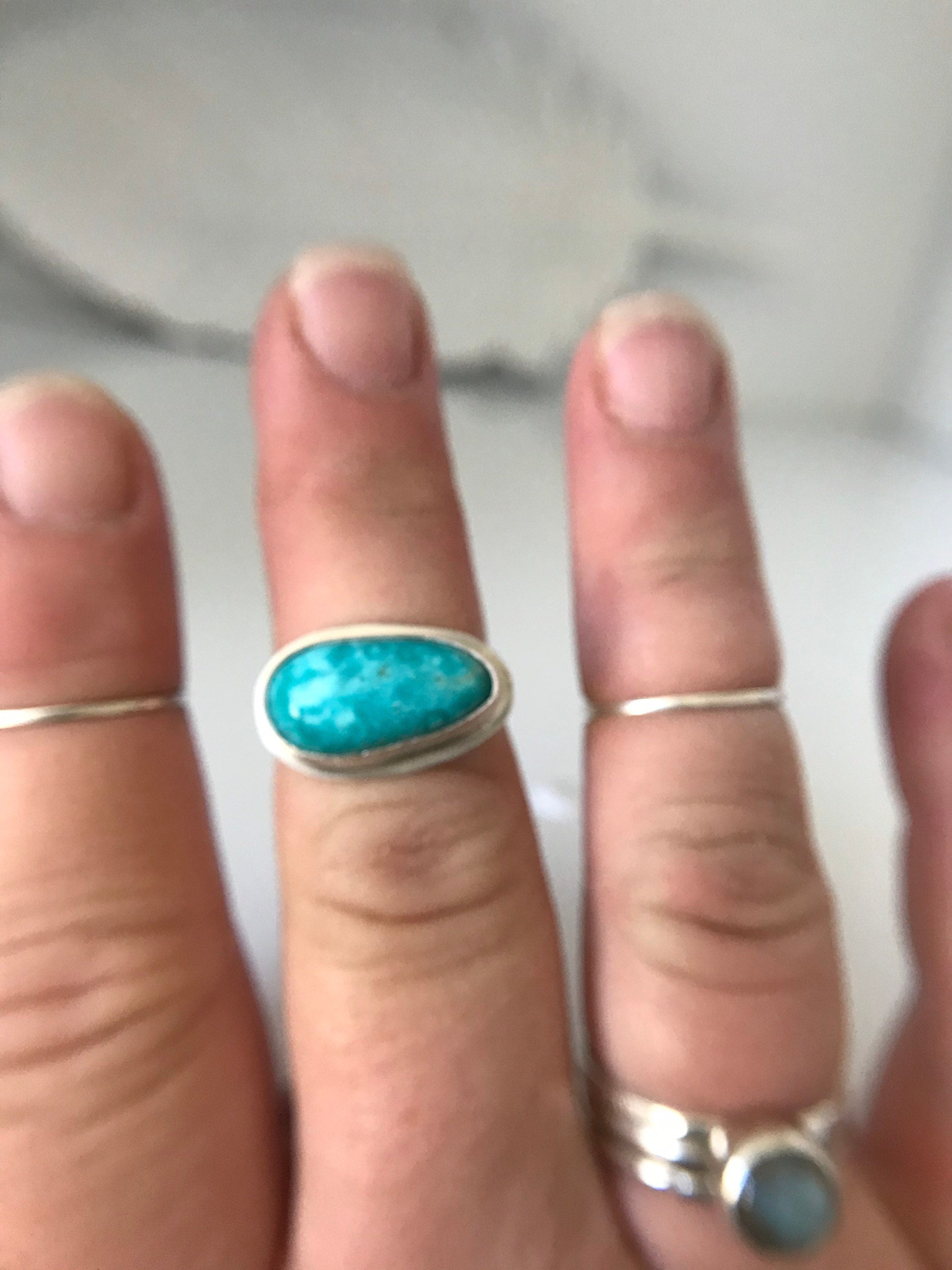 Cumpas Turquoise Ring