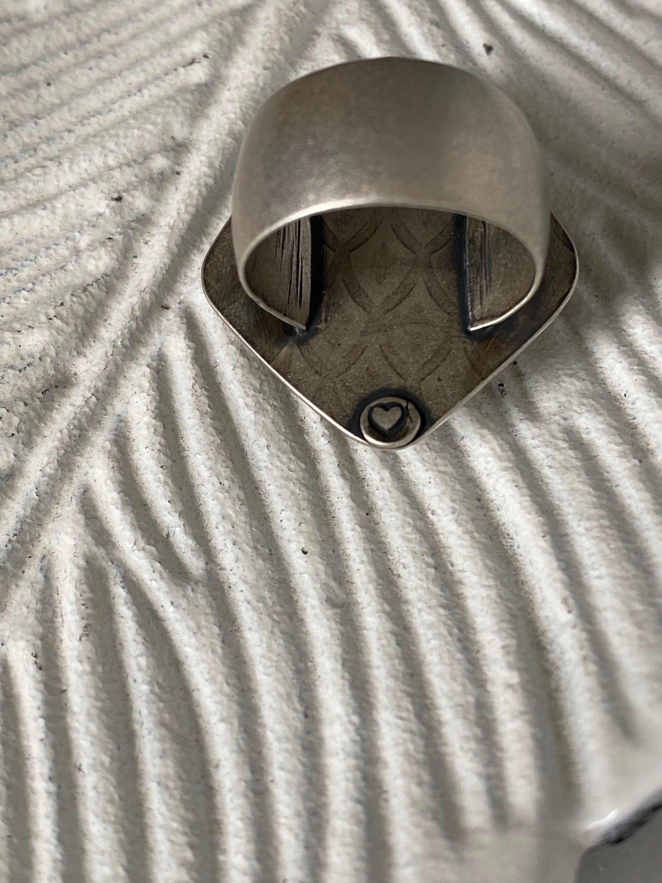 Diamond Ocean Jasper Ring