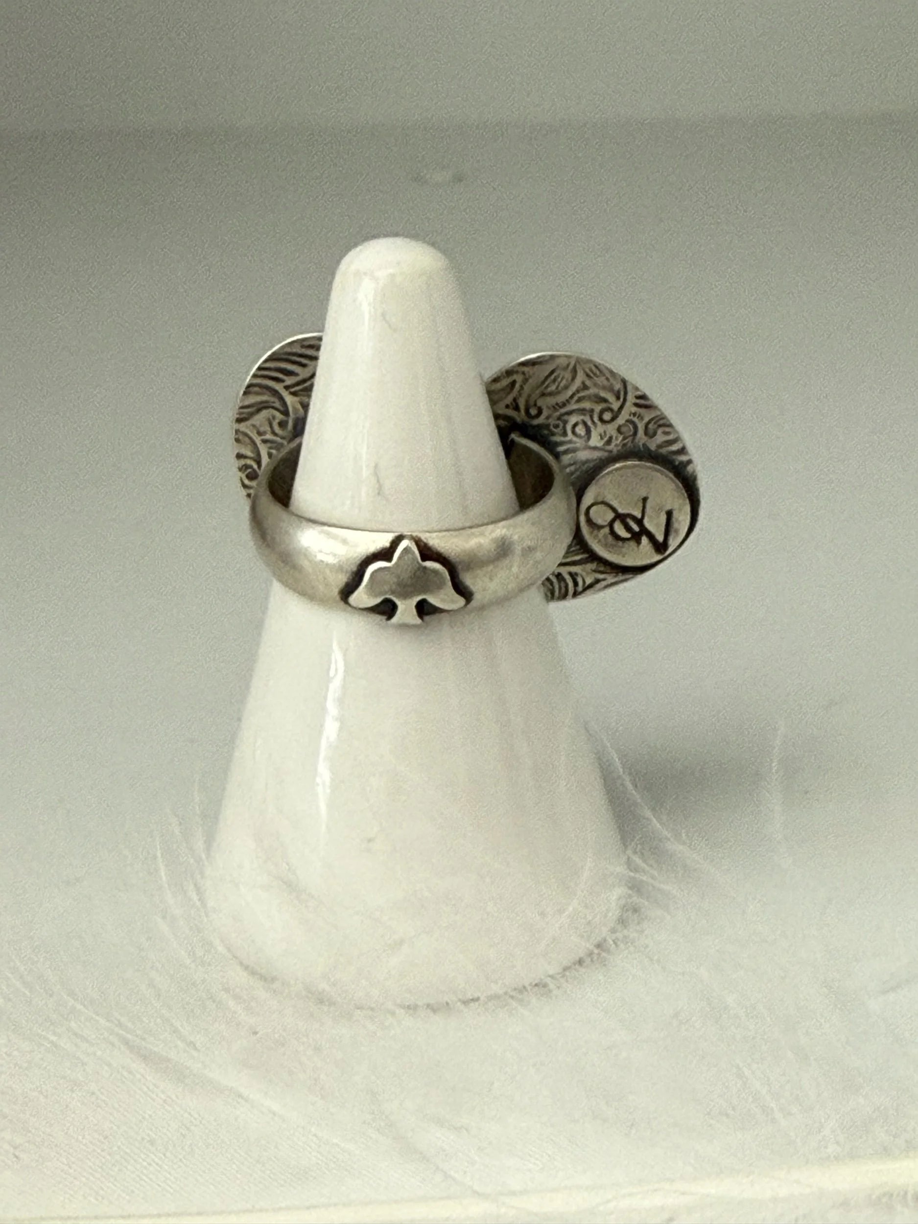 Iron Maiden Turquoise Open Concept Ring