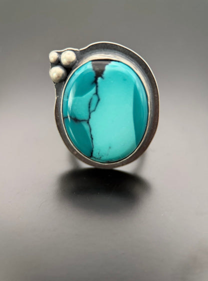 Bao Canyon Turquoise and Silver Ring