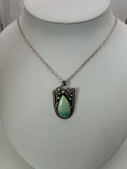 Carmel Mountain Variscite Pendant
