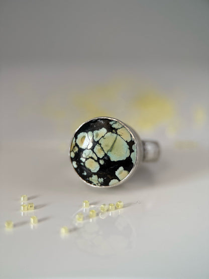 Giraffe Turquoise Poison Ring