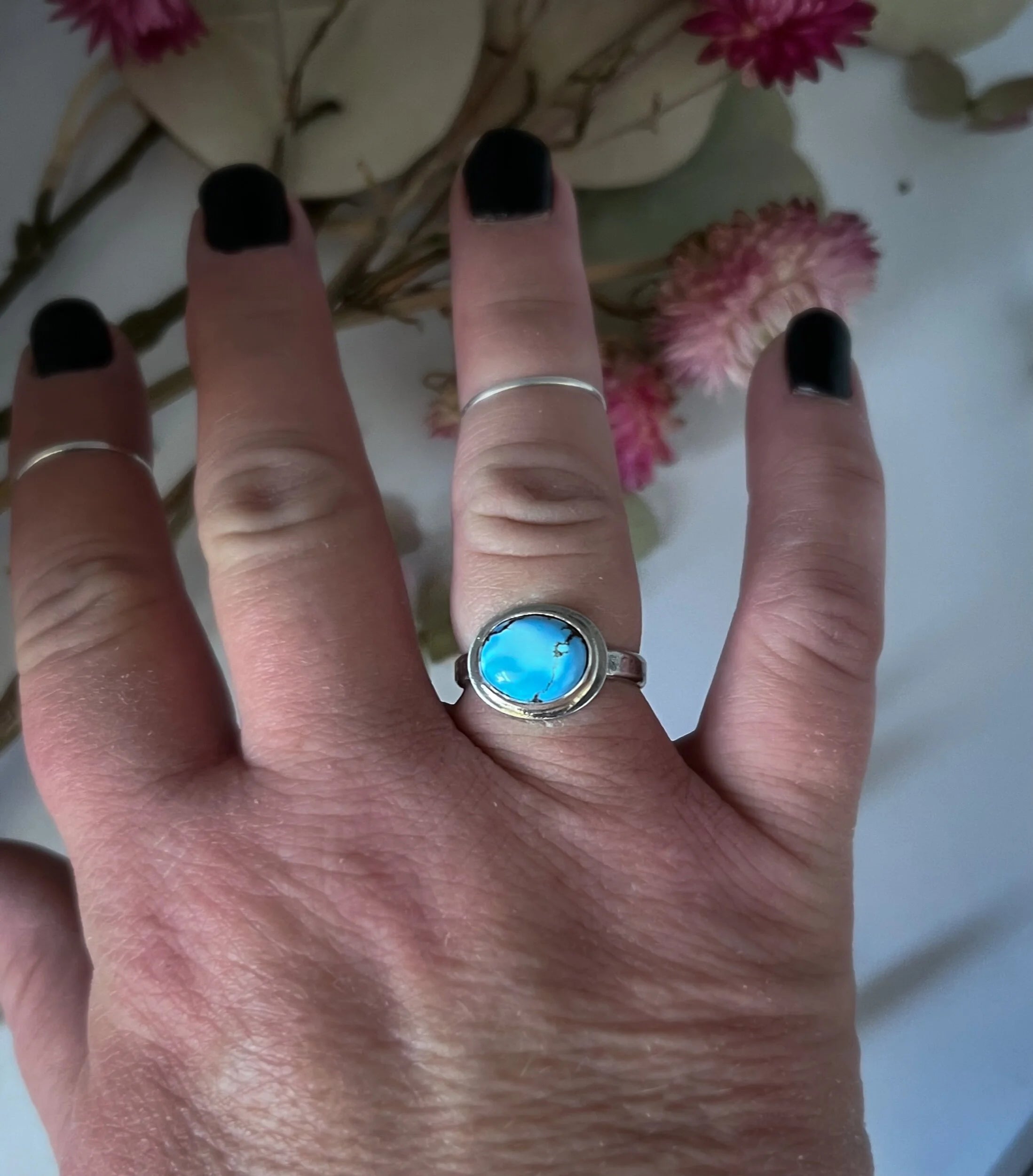 Golden Hills/Kazakhstan Turquoise Ring