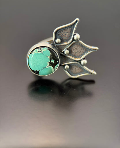 Bao Canyon Turquoise Silver Ring