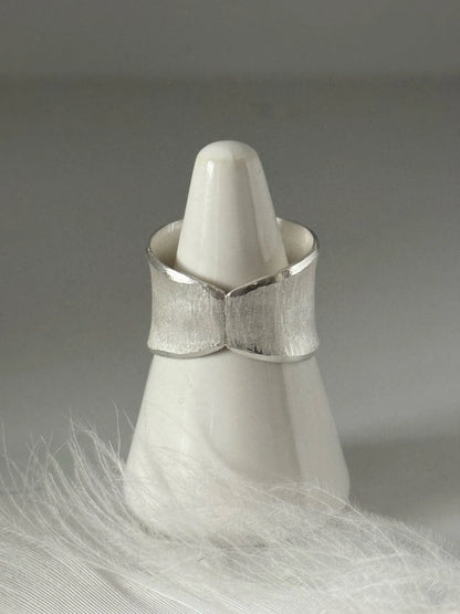 Pink Tourmaline, Amethyst, and Neon Apatite Silver Ring