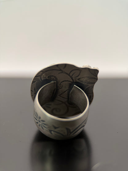 Bao Canyon Turquoise and Silver Ring