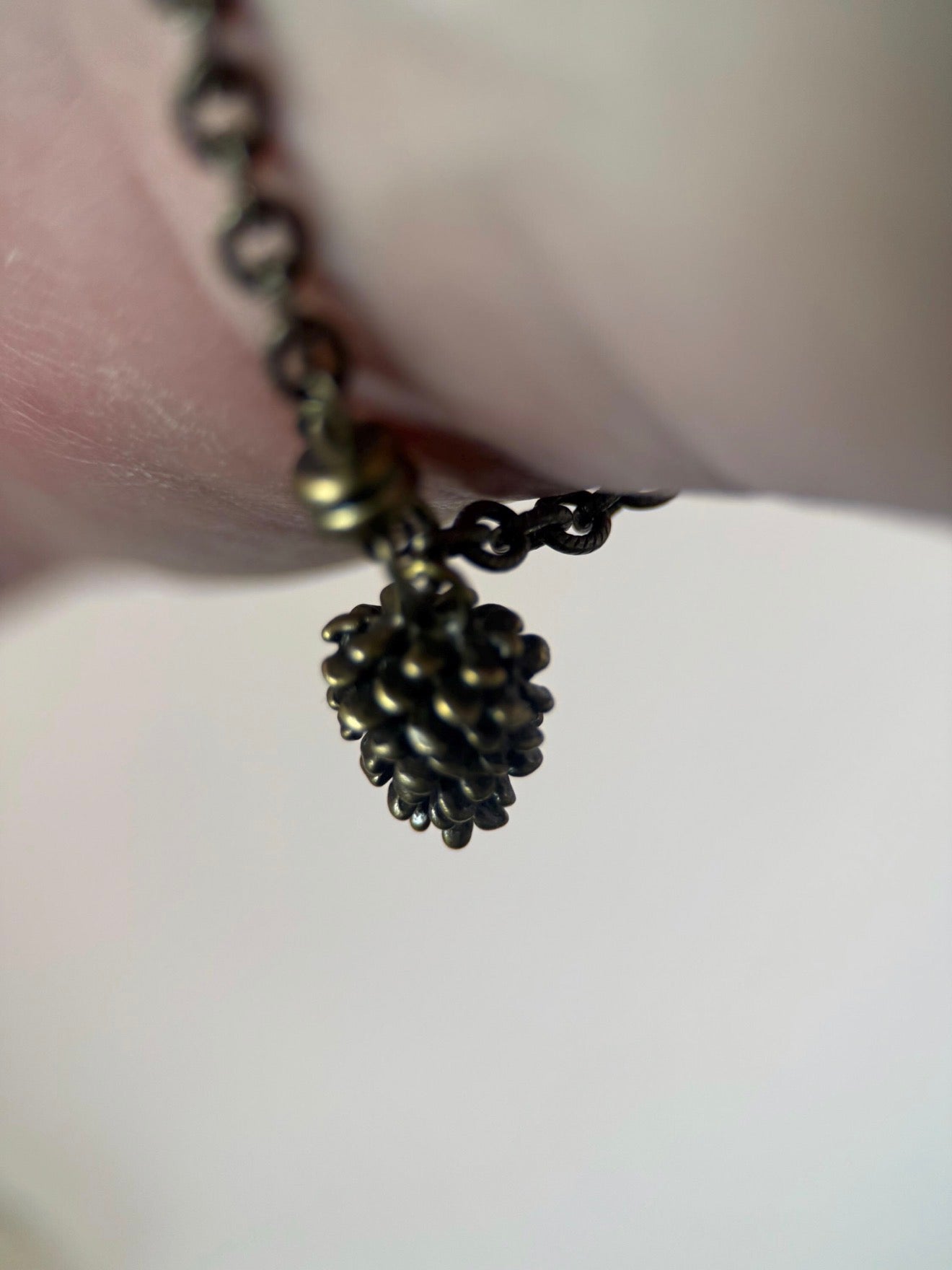 Medium Antique Brass Amazonite Bracelet