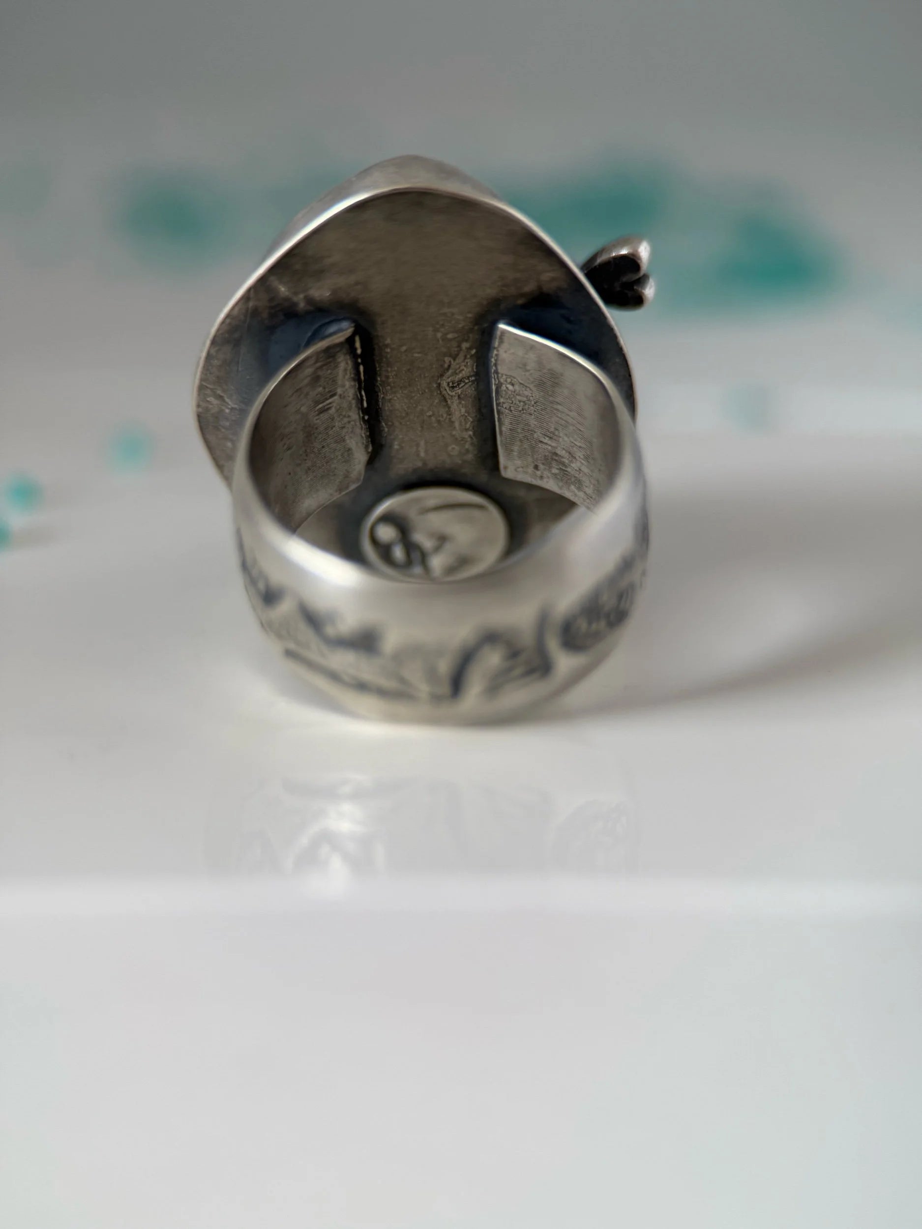 Whitewater Turquoise Dragonfly Ring