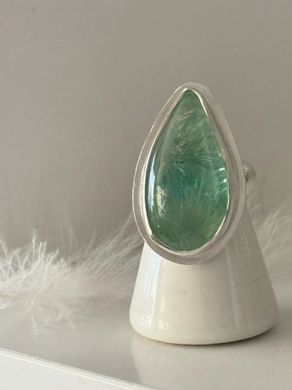 Aqua Bridewell Stone Ring
