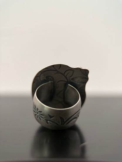 Bao Canyon Turquoise and Silver Ring