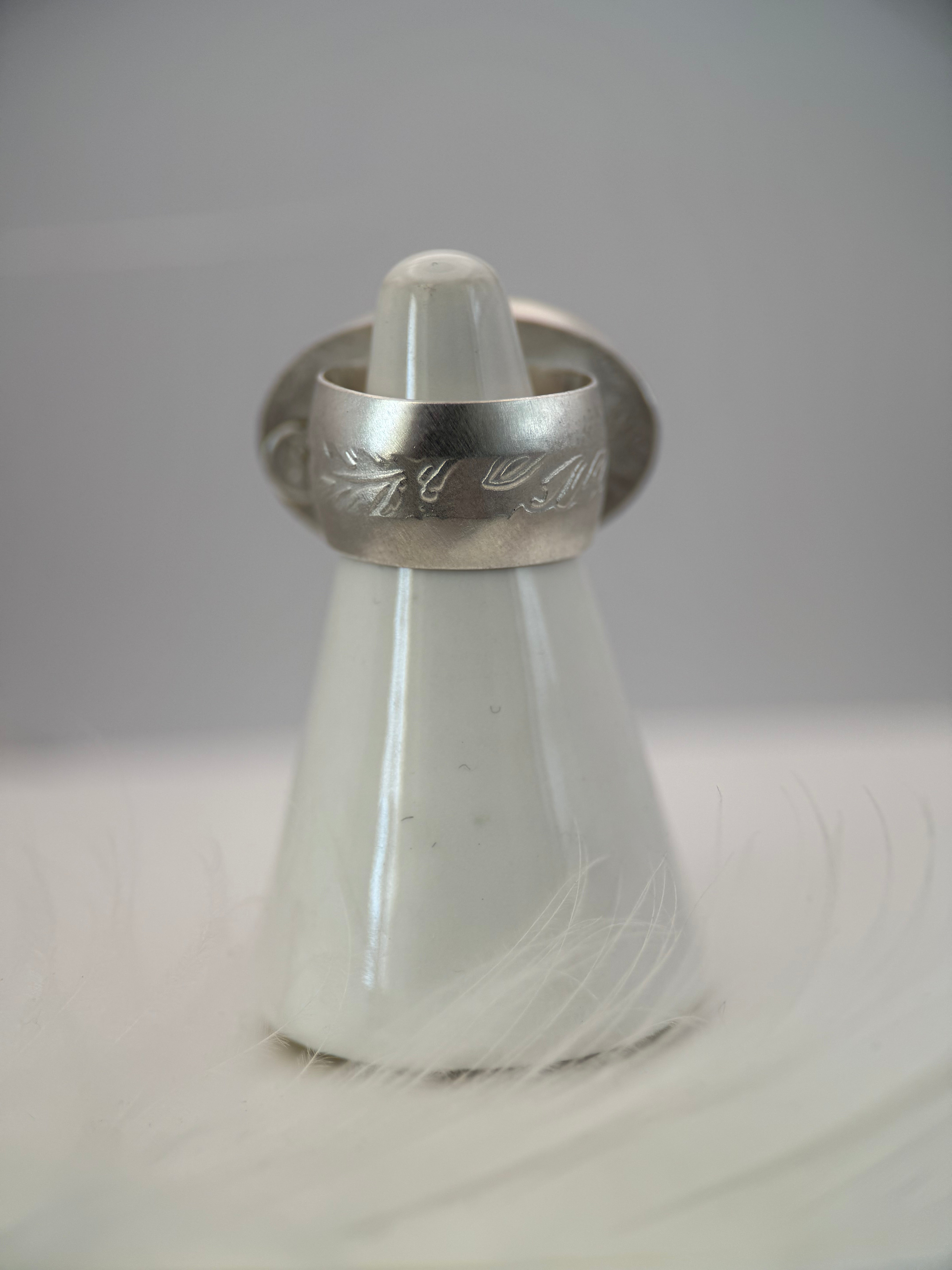 Egyptian Turquoise Silver Ring