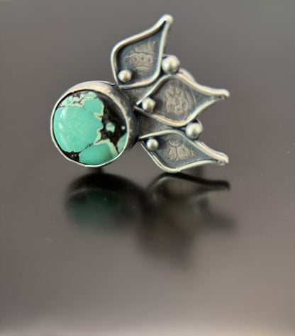 Bao Canyon Turquoise Silver Ring