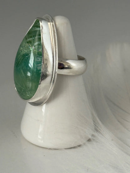 Aqua Bridewell Stone Ring