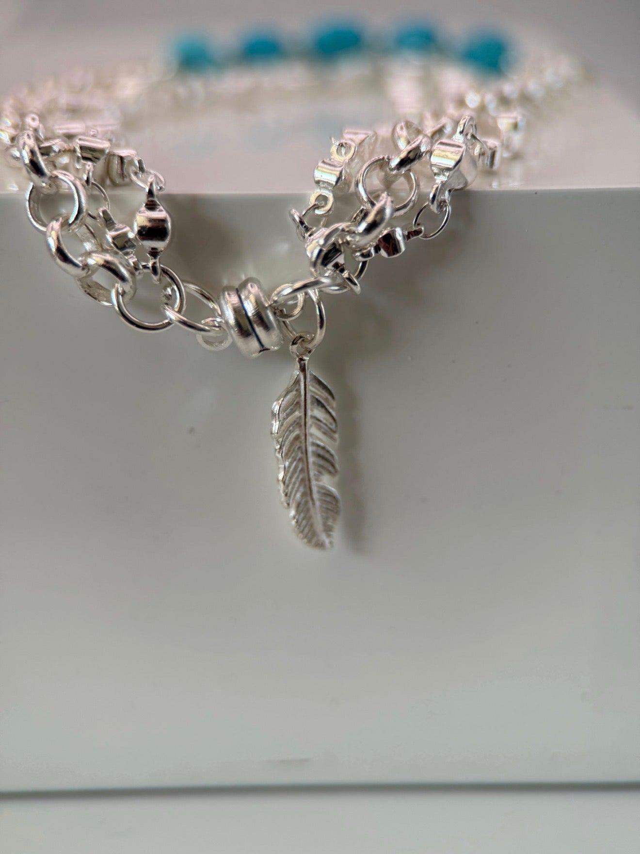 Nacozari Turquoise and Sterling Silver Bracelet