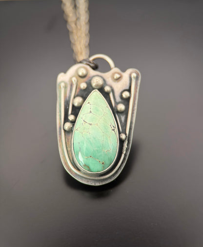 Carmel Mountain Variscite Pendant
