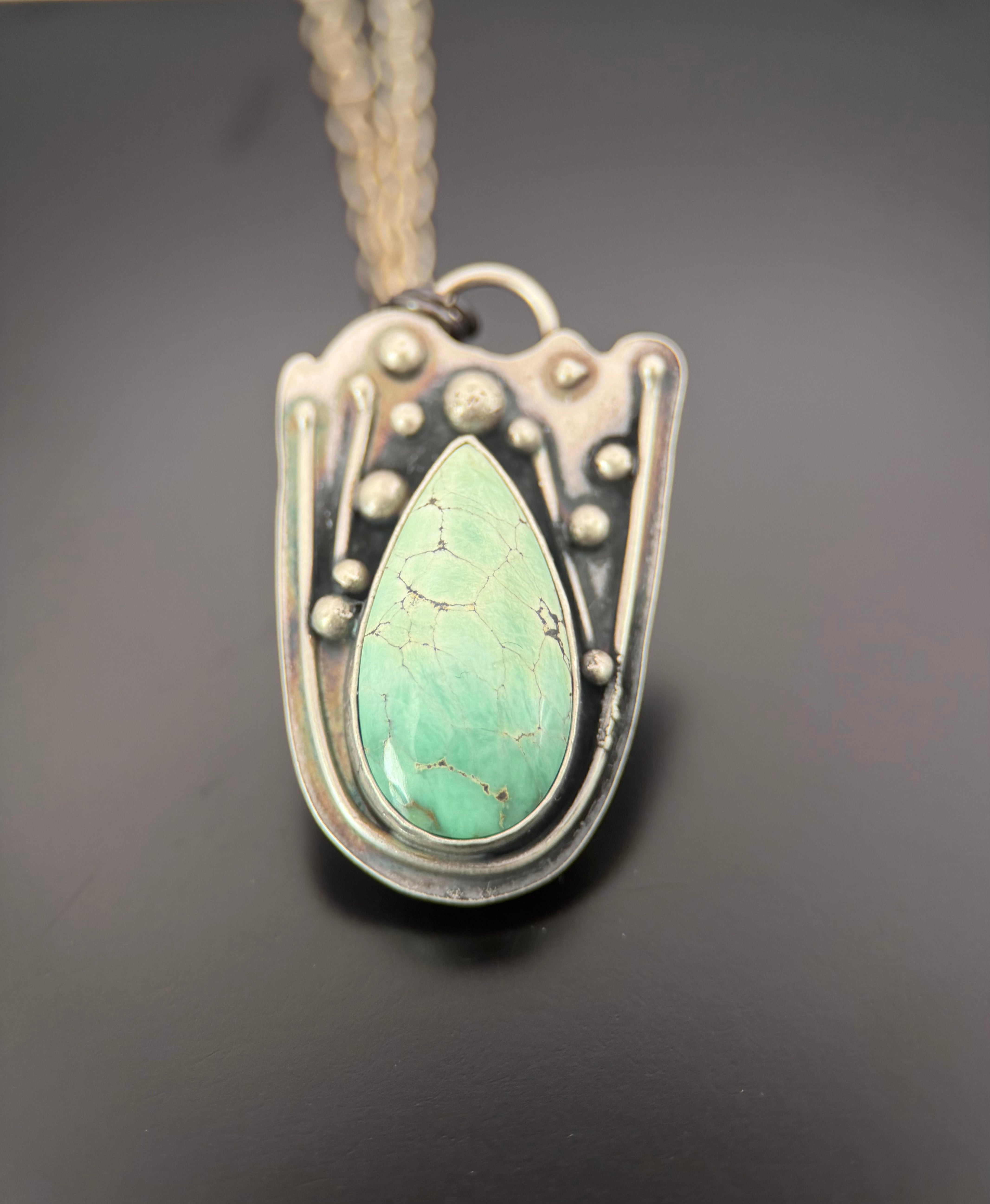 Carmel Mountain Variscite Pendant