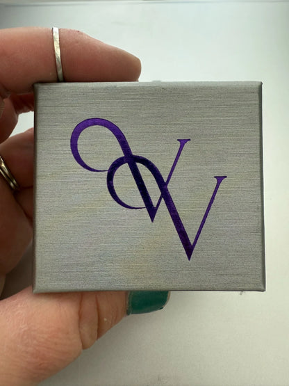 Amethyst Mandala Ring