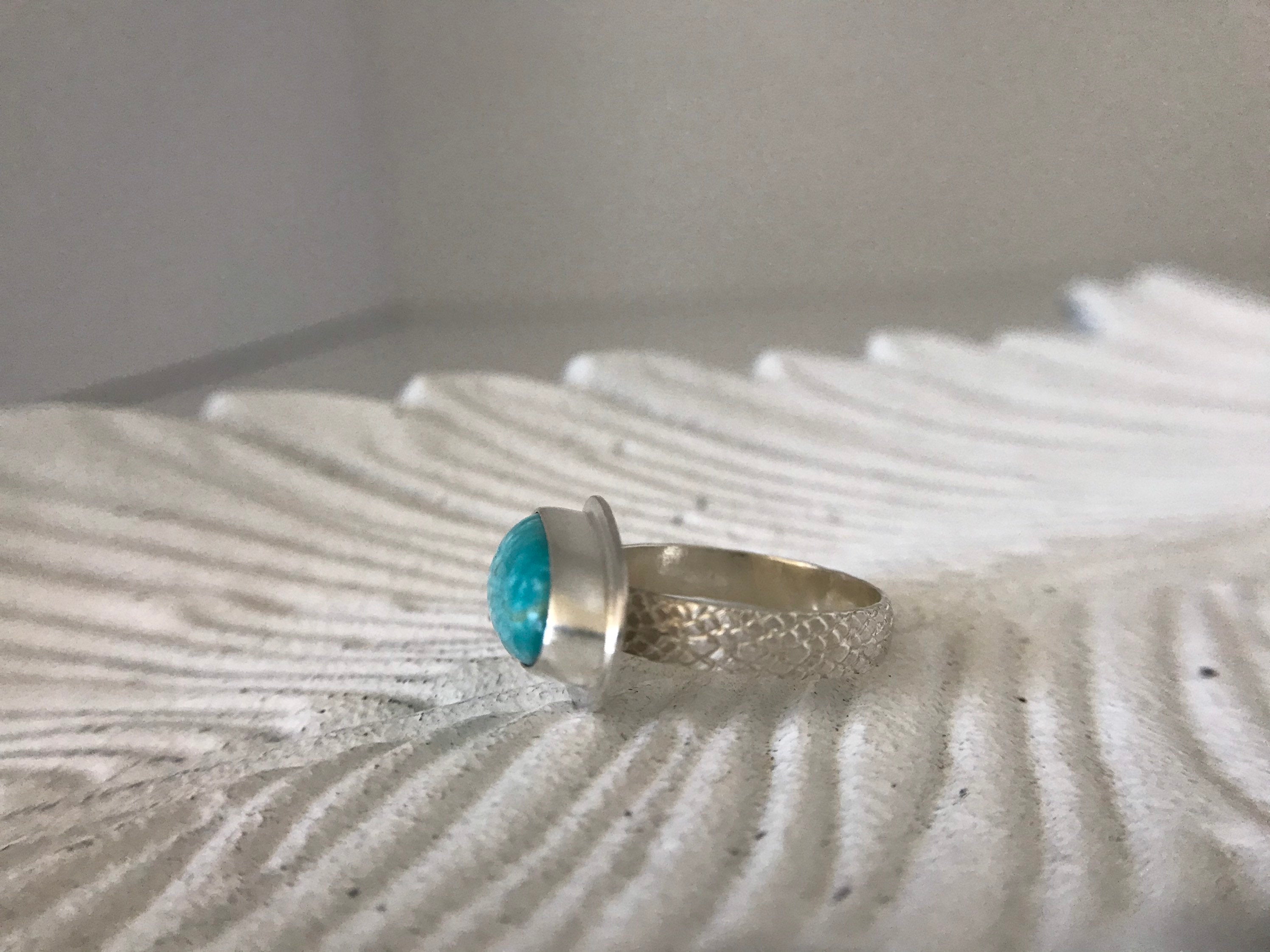 Cumpas Turquoise Ring