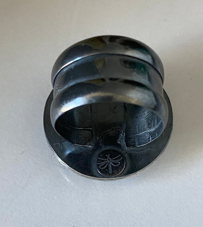 Purple Labradorite Shadowbox Ring