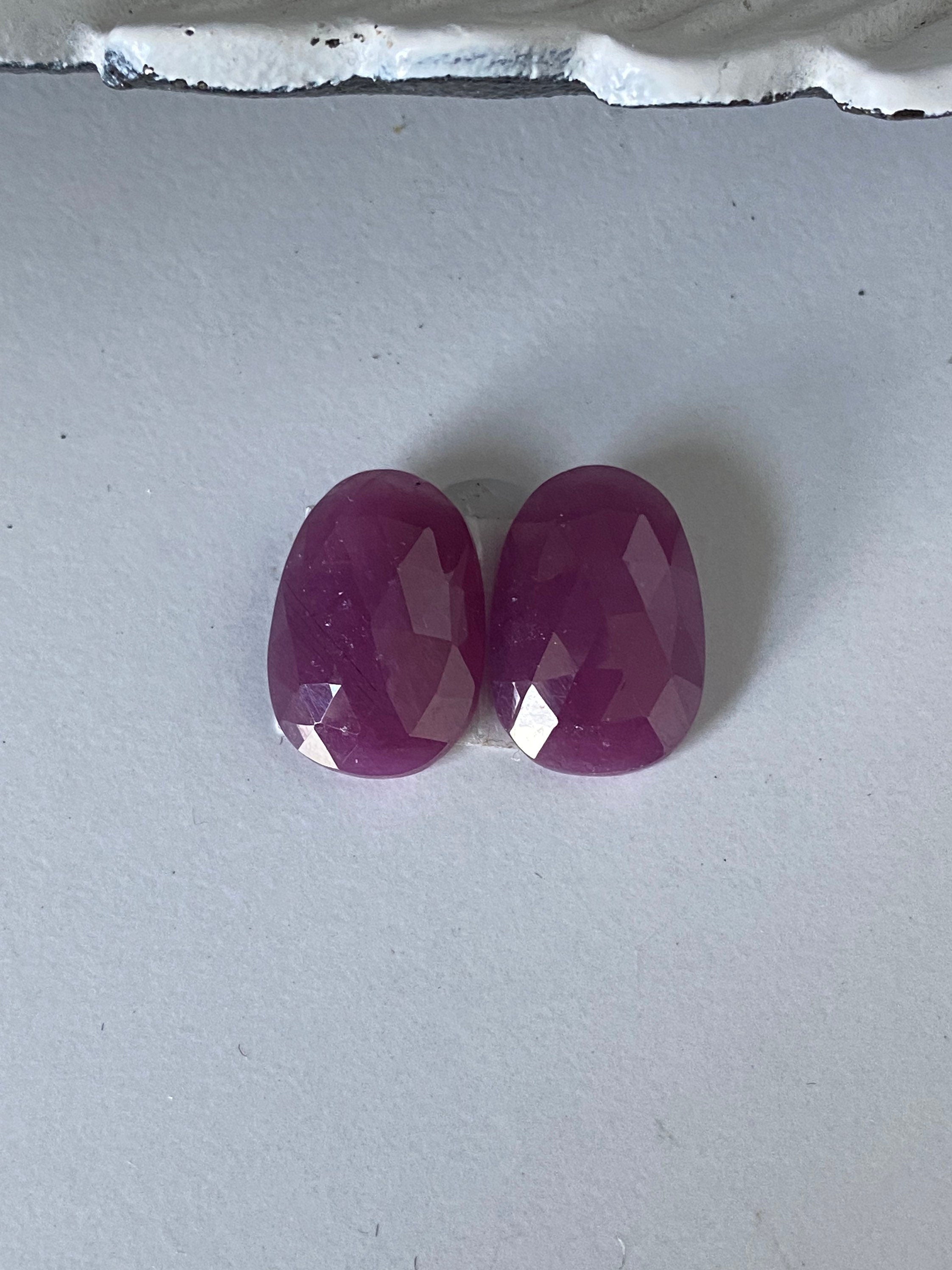 Classic Purple Sapphire Cuff - Choose your stones & size!