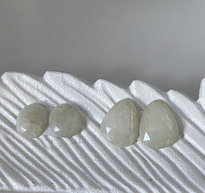 Classic Silver White Sapphire Cuff - Choose your stones & size!