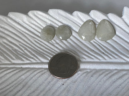 Classic Silver White Sapphire Cuff - Choose your stones & size!